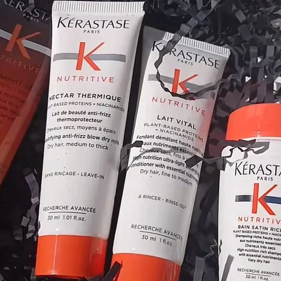 ‼️SOLD‼️ Kerastase NUTRITIVE Deep Hydration & Shine 4-Piece Deluxe Travel Set - Picture 4 of 5